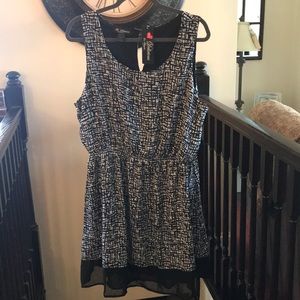 NWT Black & White Dress